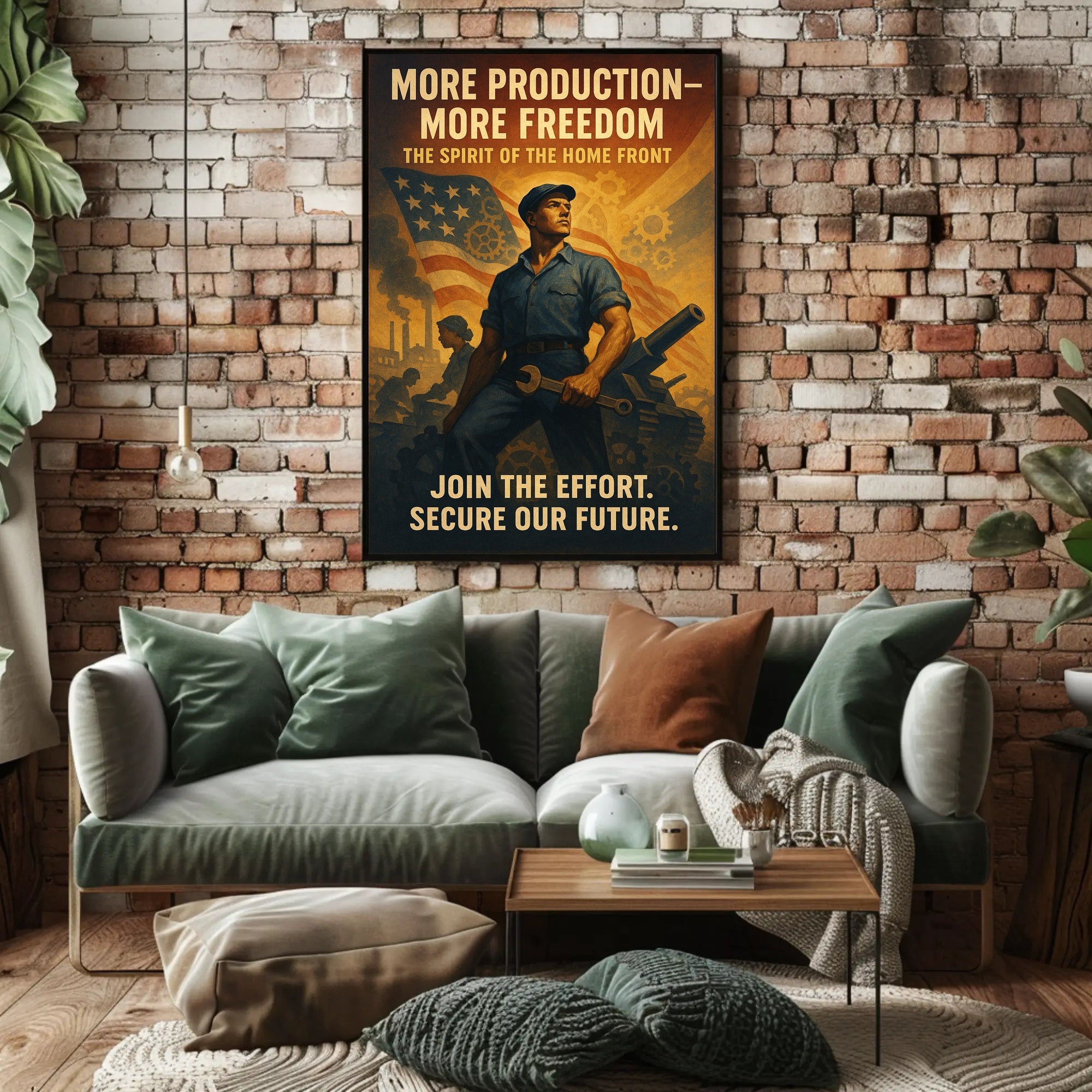 The Spirit of the Home Front Poster