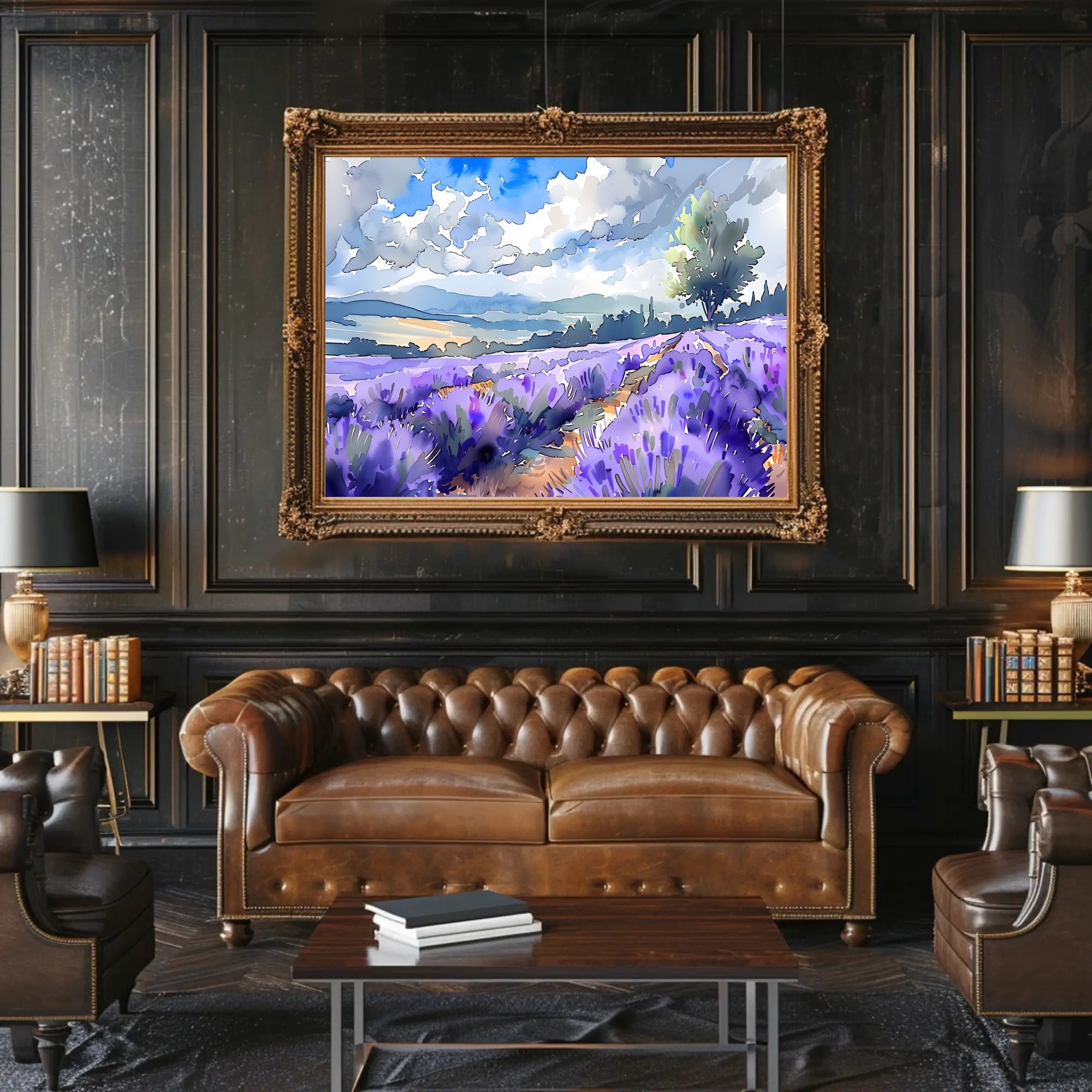 Lavender Fields Forever Poster
