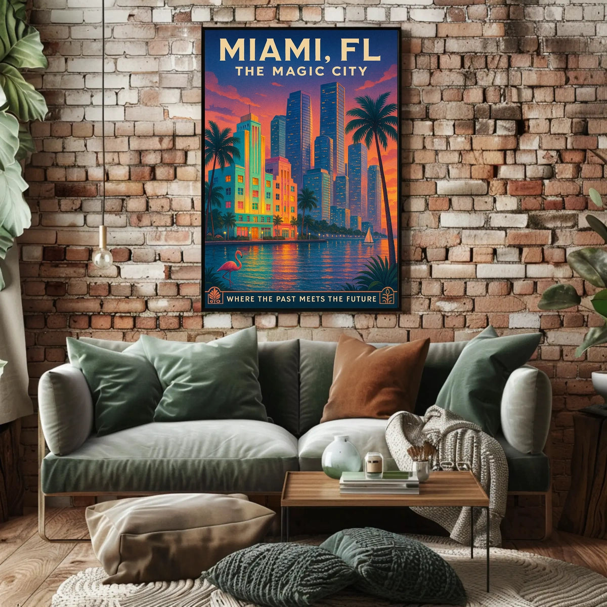 Miami The Magic City Poster