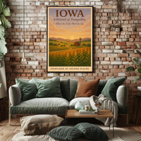 Iowa A Portrait of Tranquility Poster
