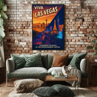 Viva Las Vegas A Modern Day Marvel Poster