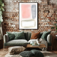 Abstract Harmony Minimalist Poster Modern Wall Art Print