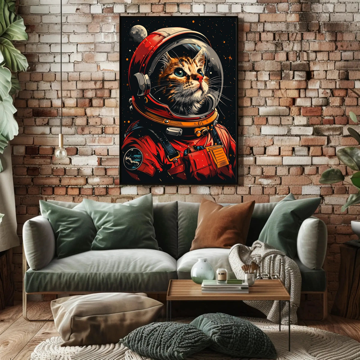 Cosmic Cat Explorer Poster