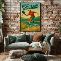 Join the Pickleball Revolution Poster