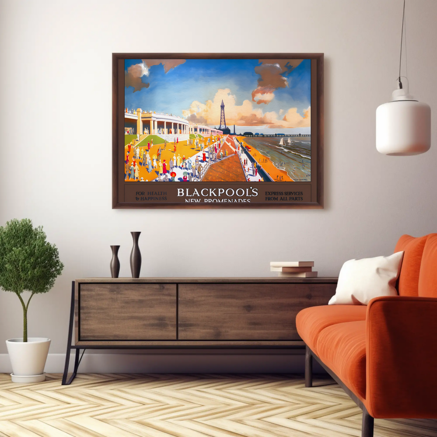 Blackpool New Promenades Poster