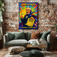 James K. Polk 11th President Poster PosterGoat