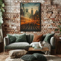 New York City Lights Poster