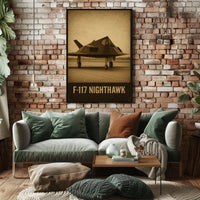 F-117 Nighthawk Poster
