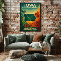 Embrace the Spirit of The Hawkeye State Poster