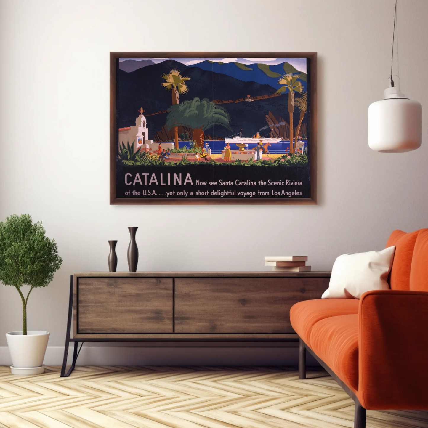 Catalina - The Scenic Riviera of the U.S.A. Poster