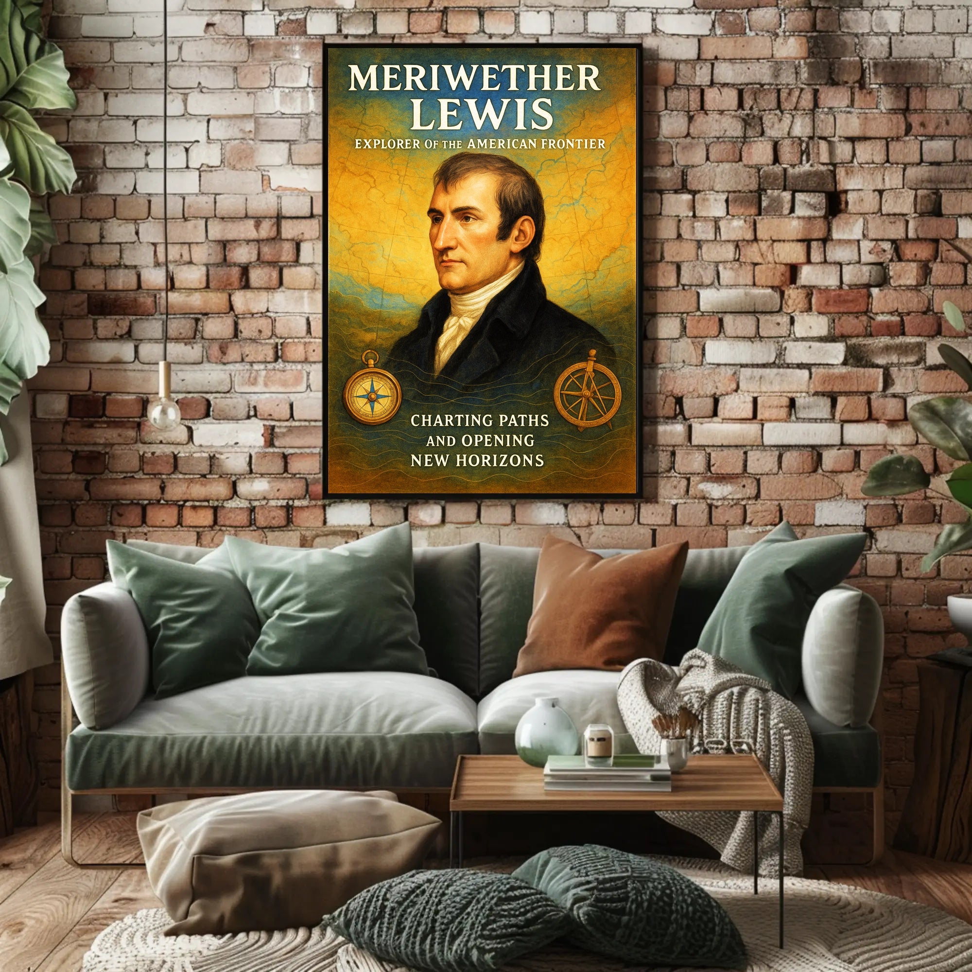 Meriwether Lewis - Explorer of the American Frontier Poster PosterGoat