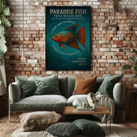 Paradise Fish Fresh Water Jewel Poster