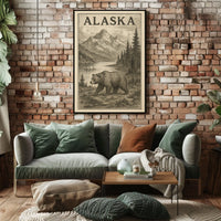 Alaska Wilderness Poster