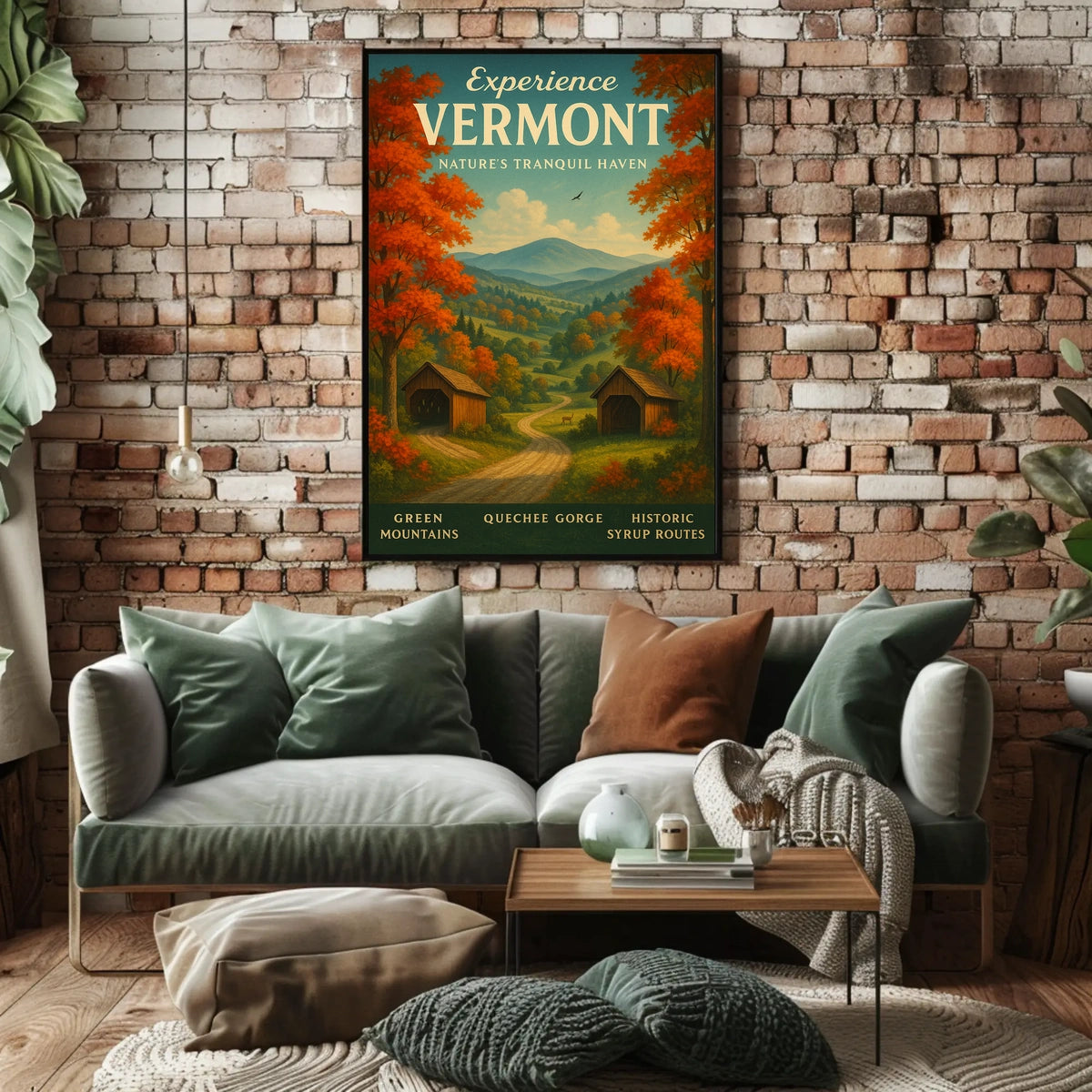 Experience Vermont Poster