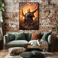 Dynamic Tribute to Herbert Hoover Poster