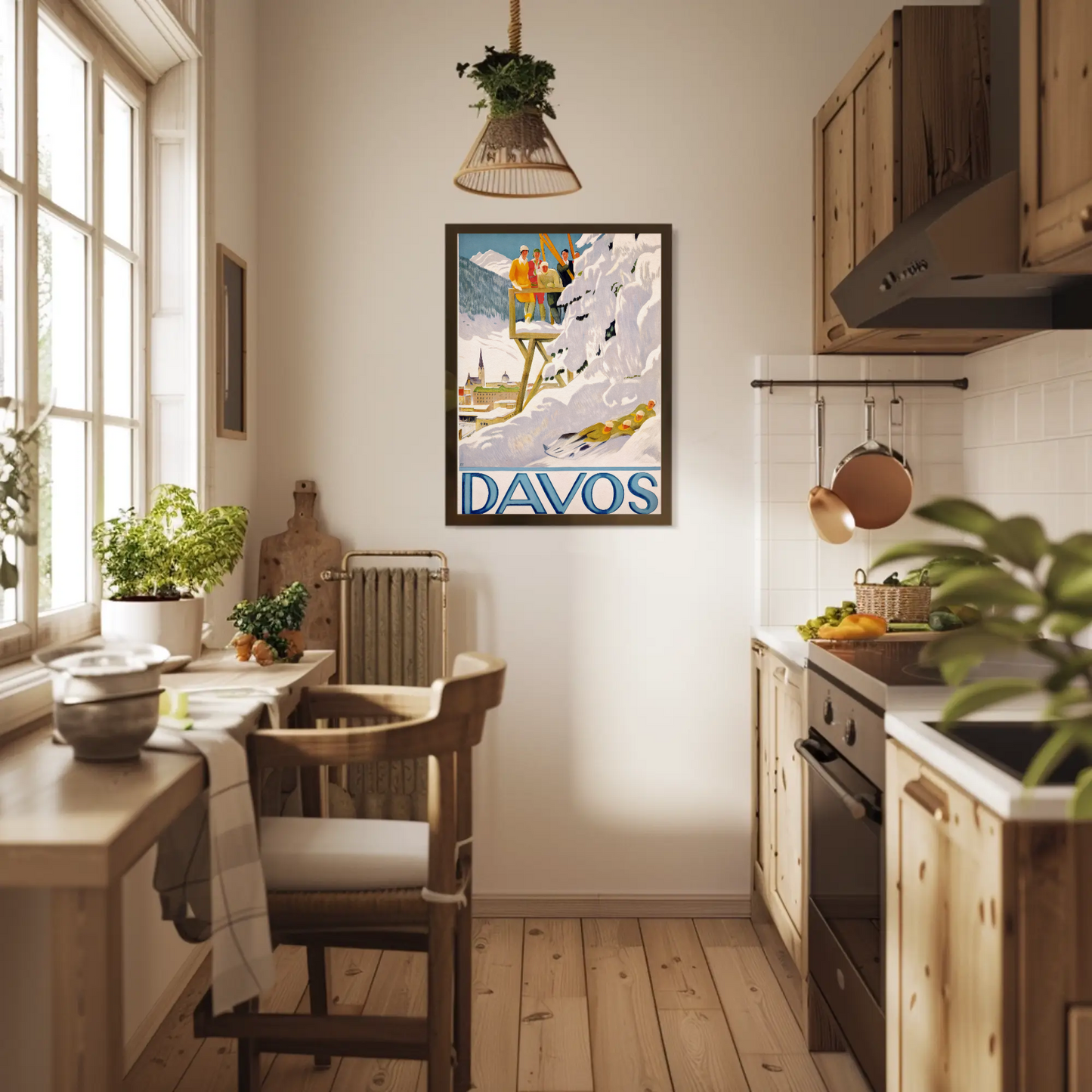 Davos Winter Sports Poster