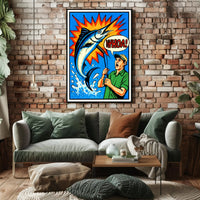 The Big Catch Poster PosterGoat