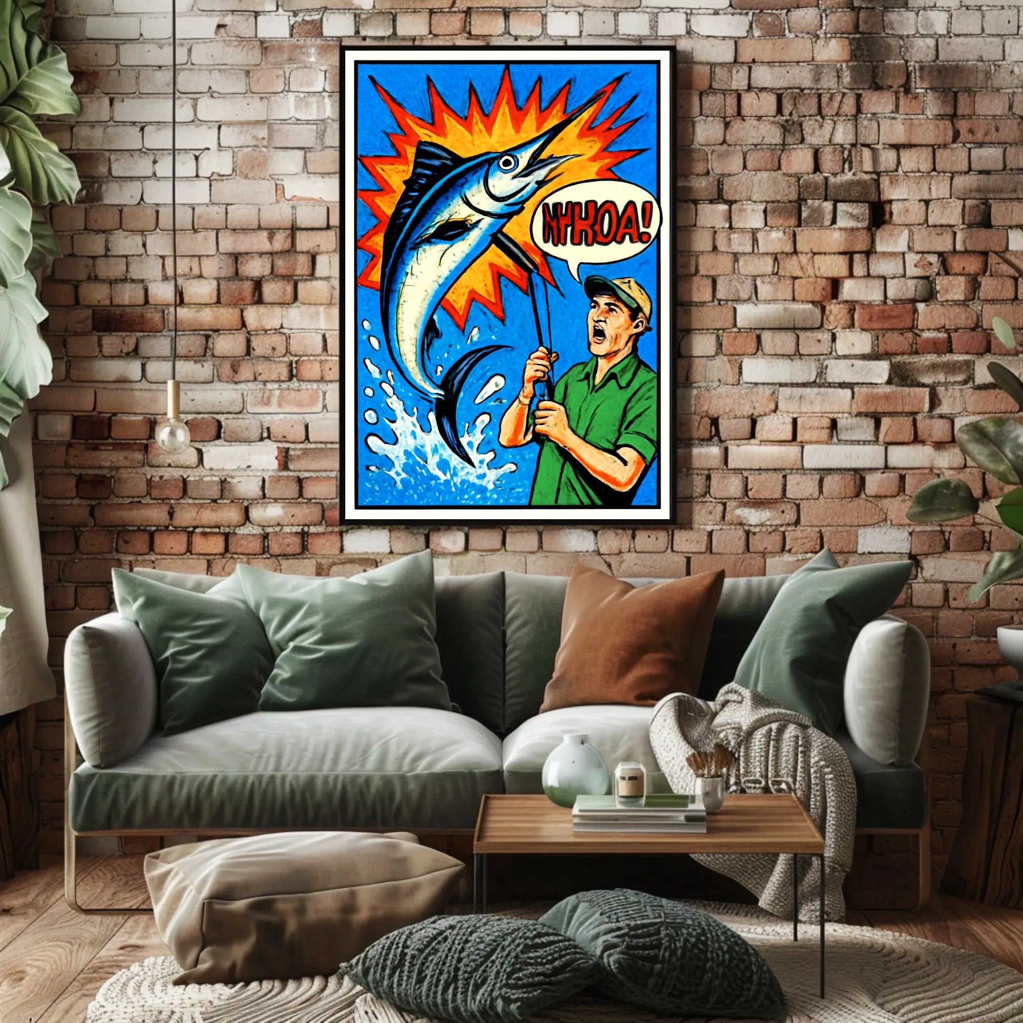 The Big Catch Poster PosterGoat