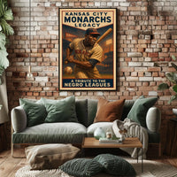 Kansas City Monarchs Legacy Poster