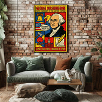 George Washington 1st President Poster PosterGoat