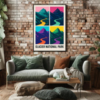 Glacier National Park Poster