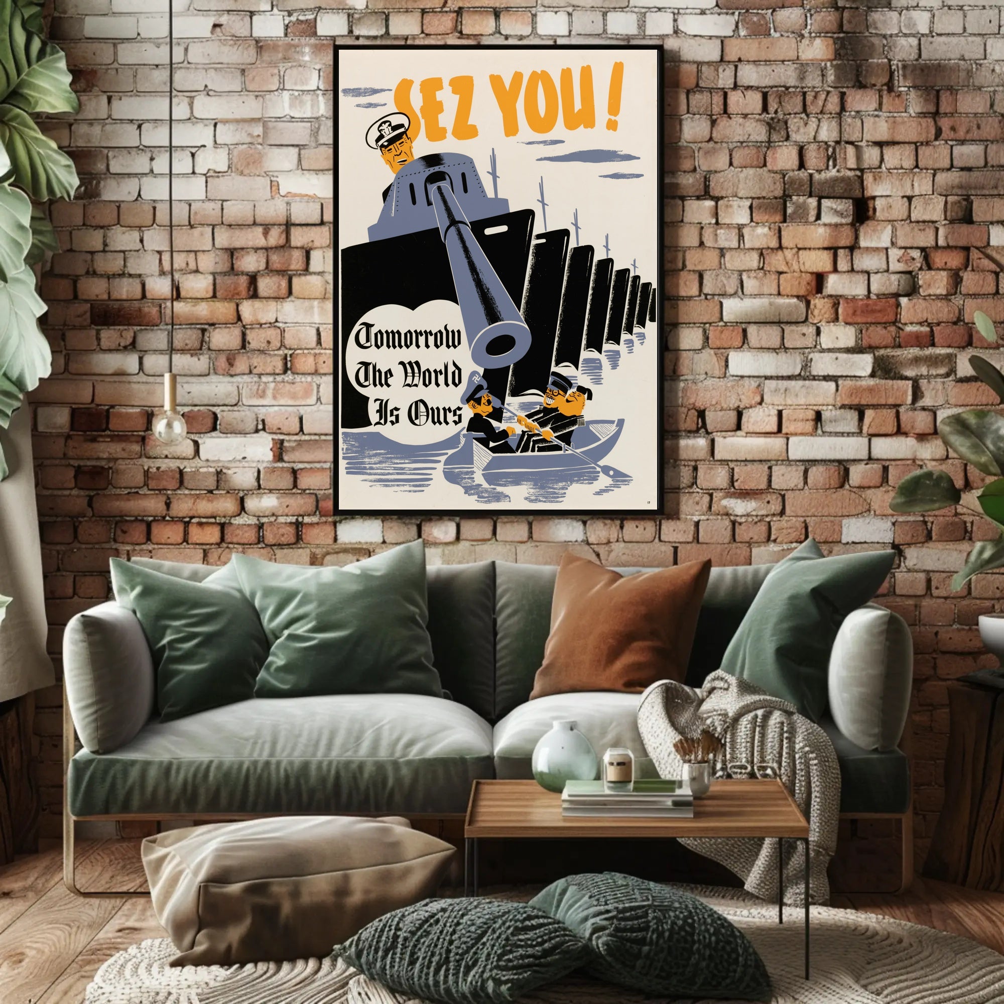 Sez You! Poster PosterGoat
