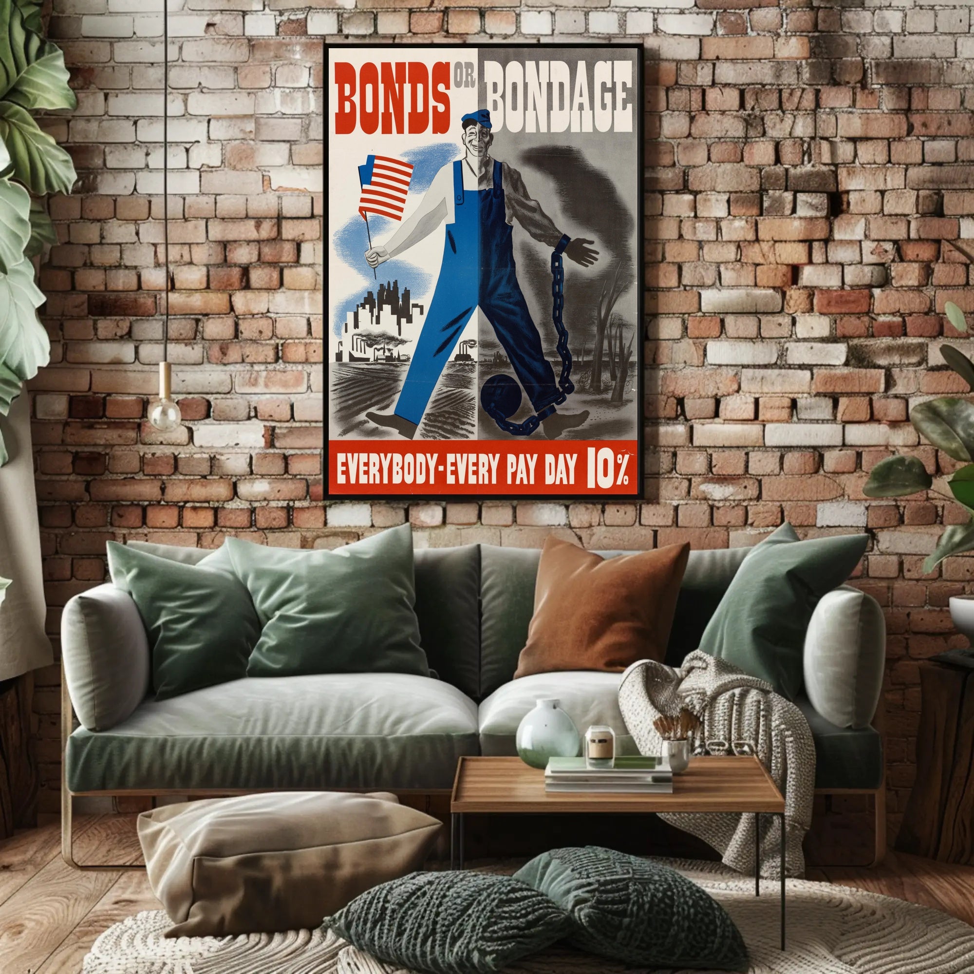 Bonds or Bondage Poster PosterGoat