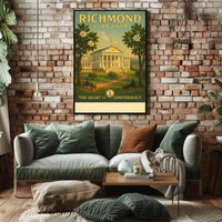 Richmond, Virginia: The Heart of the Confederacy Poster