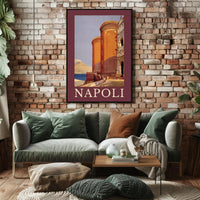 Napoli Architectural Poster