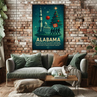 Alabama: A Journey Through History and Innovation Poster