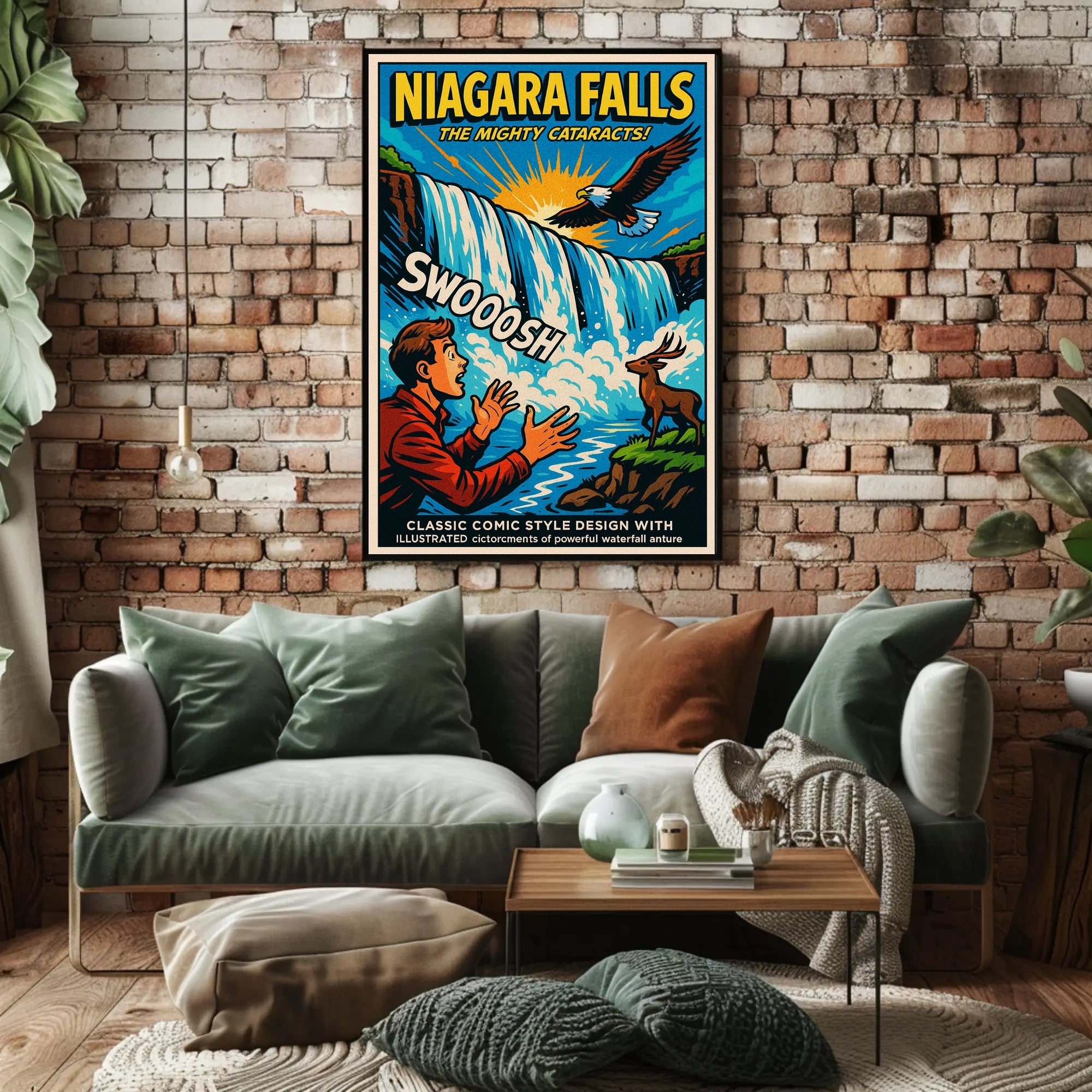 Niagara Falls The Mighty Cataracts Poster PosterGoat