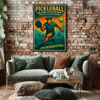 Pickleball Revolution Poster