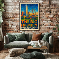 The Big Friendly Oklahoma City Poster