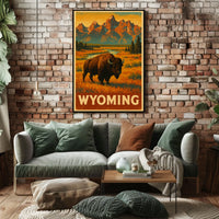 Wyoming Wilderness Poster