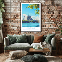 Cologne Travel Poster