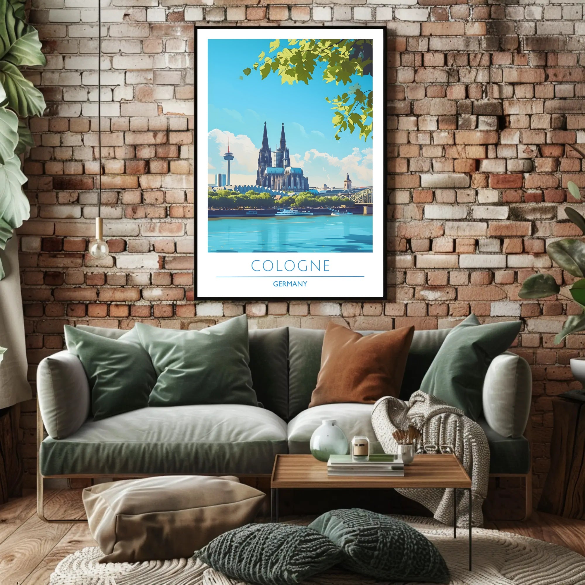 Cologne Travel Poster