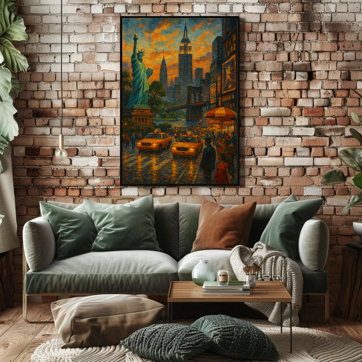 New York City Dreamscape Poster For Urban Art Lovers