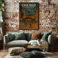 Chicago The Heart Of Winter Poster