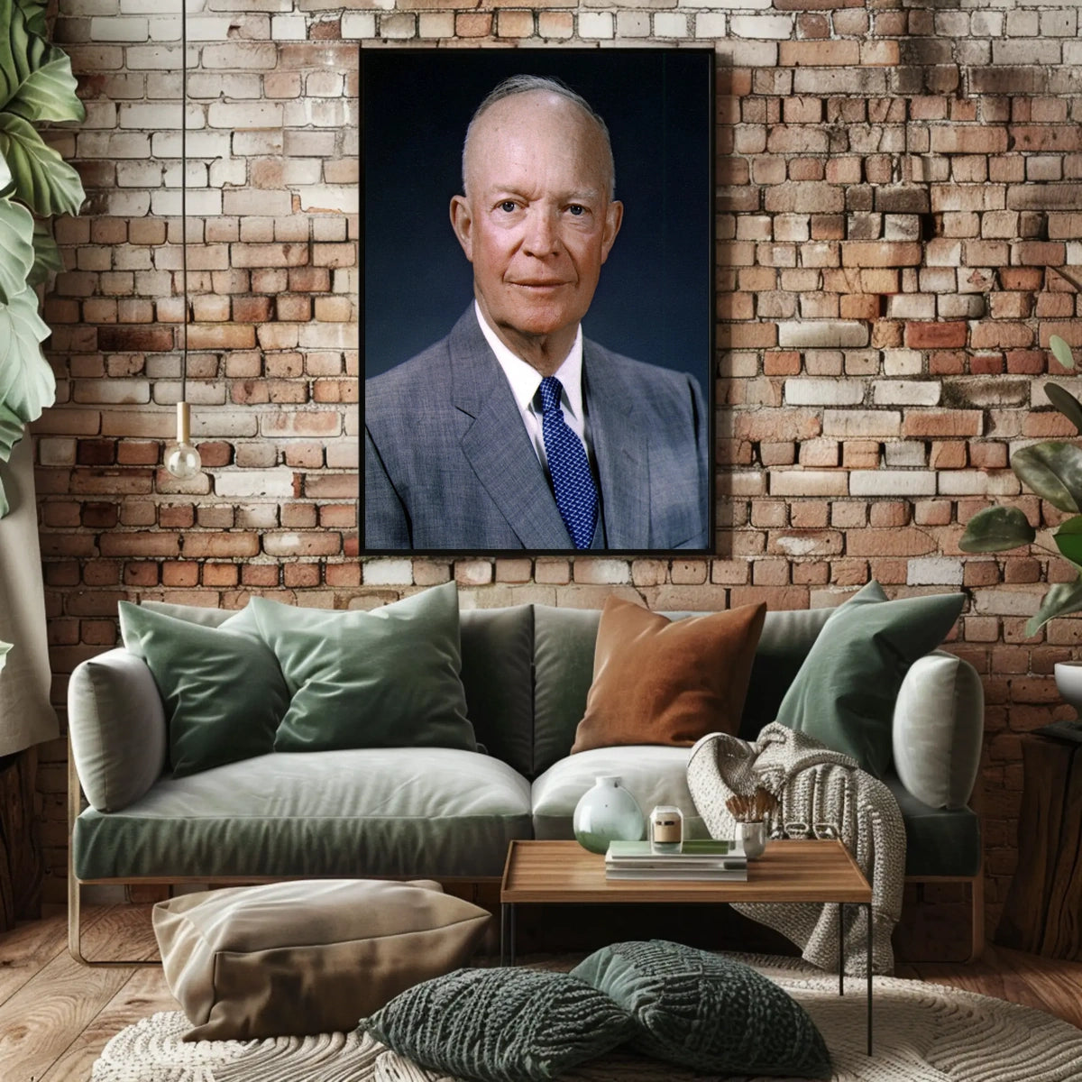 Formal Presidential Portrait – Dwight D. Eisenhower Poster