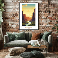 Big Bend Scenic View Poster PosterGoat