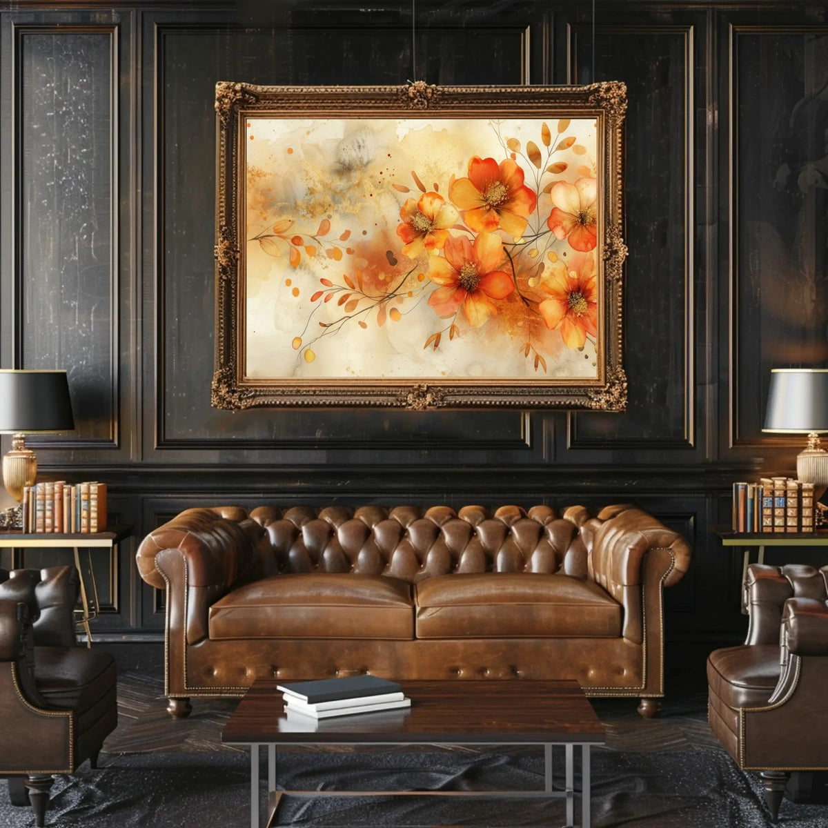 Autumn Blossom Artistry Poster