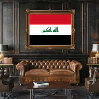 Iraq Flag Poster