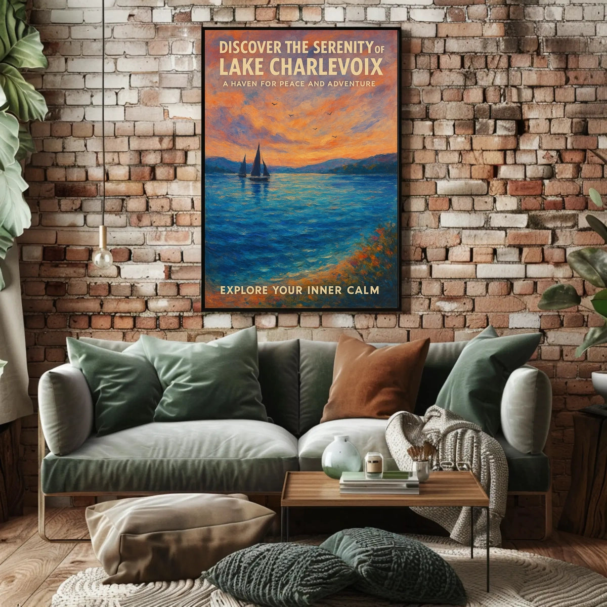 Discover the Serenity of Lake Charlevoix Poster