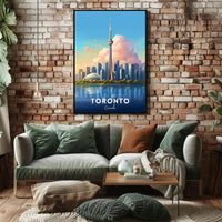 Toronto Skyline Poster