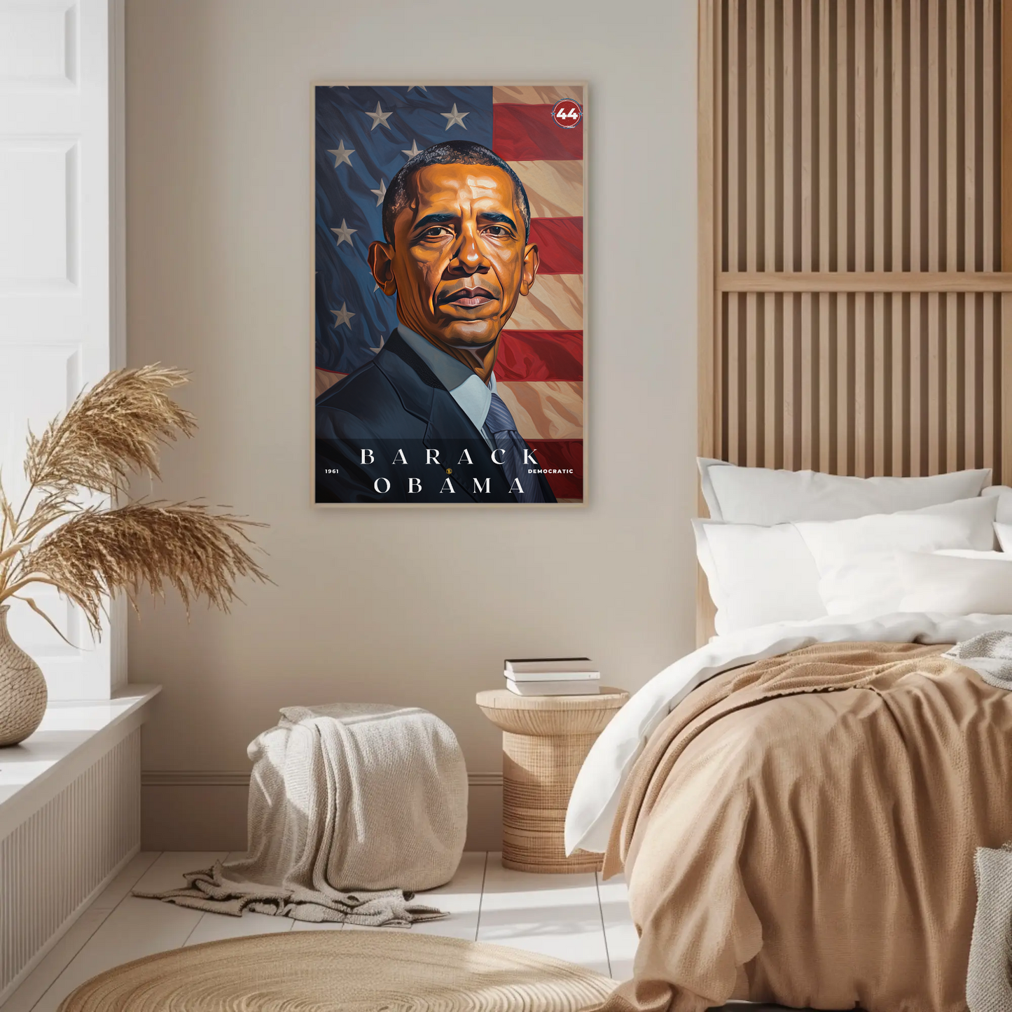 Barack Obama 44th President Of The United States Portrait