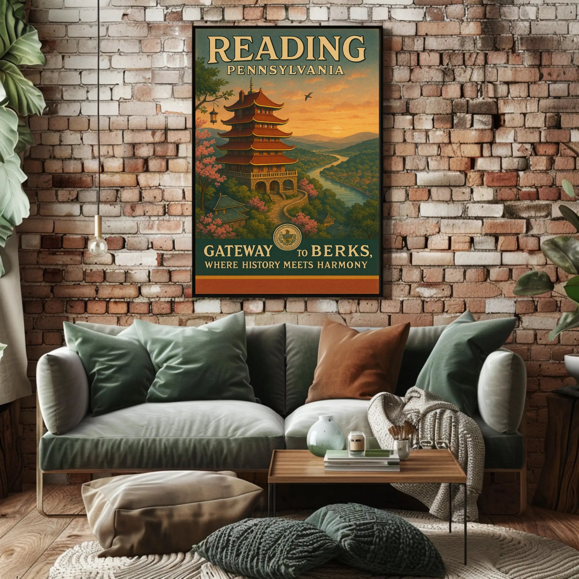 Gateway to Berks Poster