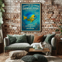 Discover the Charm of the Damselfish Poster