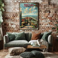 Enchanting Tuscany Poster