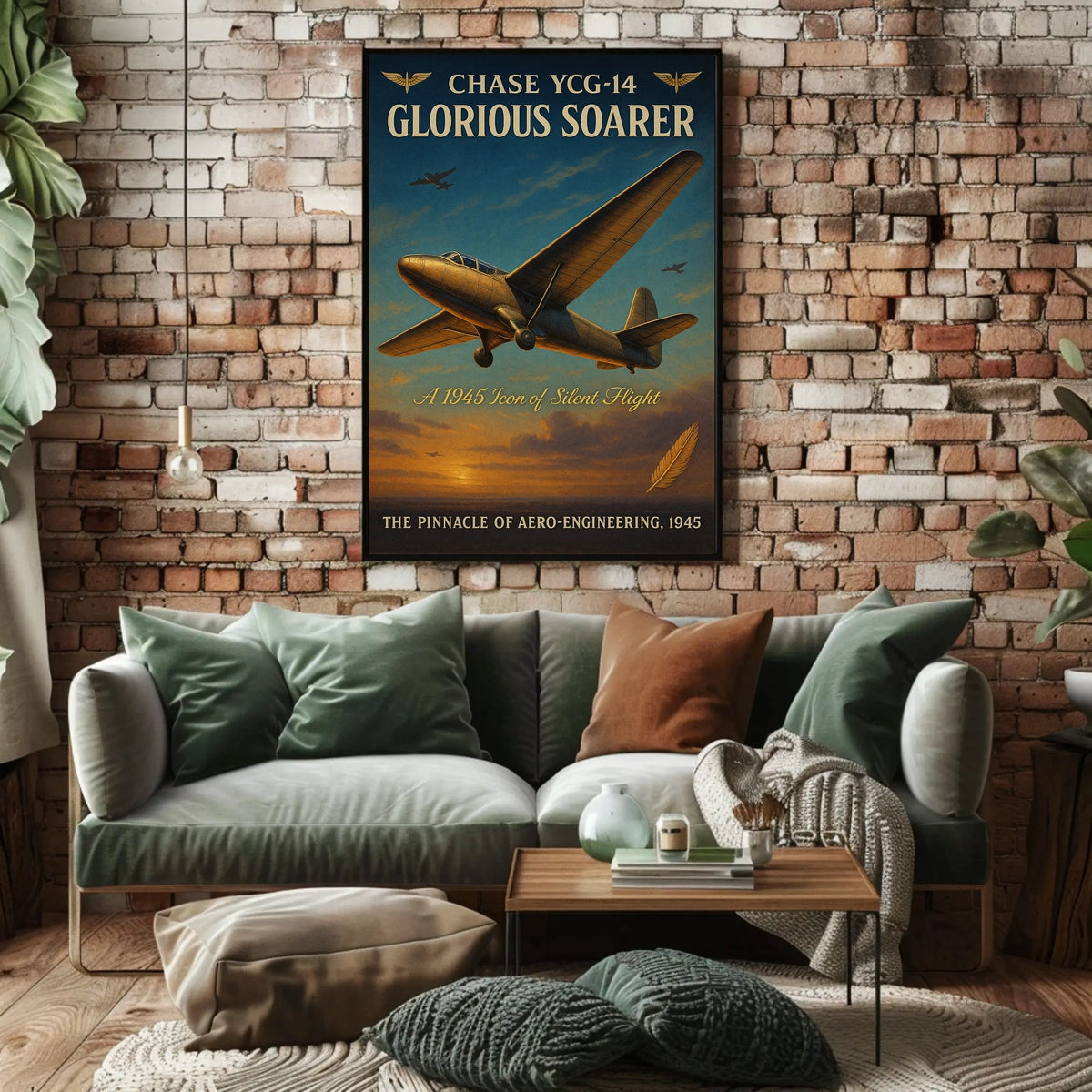 Glorious Soarer 1945 Icon Poster