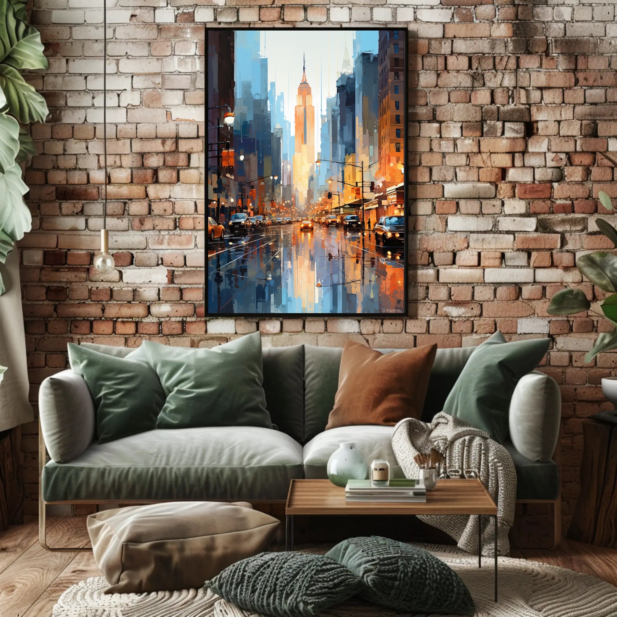 Urban Reflections Poster PosterGoat